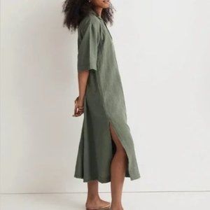 Madewell Green Maxi Dress